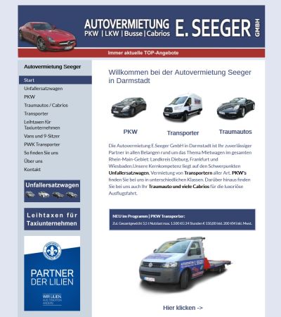 Autovermietung Seeger